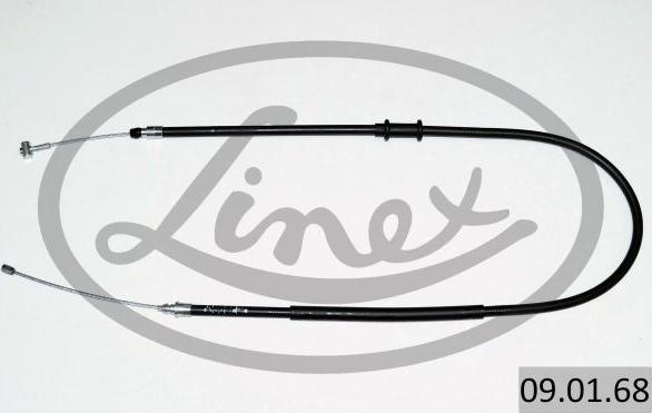 Linex 09.01.68 - Cable, parking brake www.parts5.com