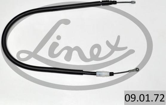 Linex 09.01.72 - Cable, parking brake www.parts5.com