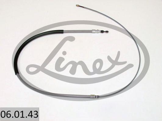 Linex 06.01.43 - Cable, parking brake www.parts5.com