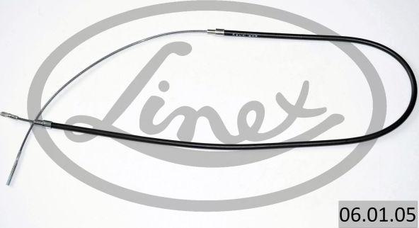 Linex 06.01.05 - Cable, parking brake www.parts5.com