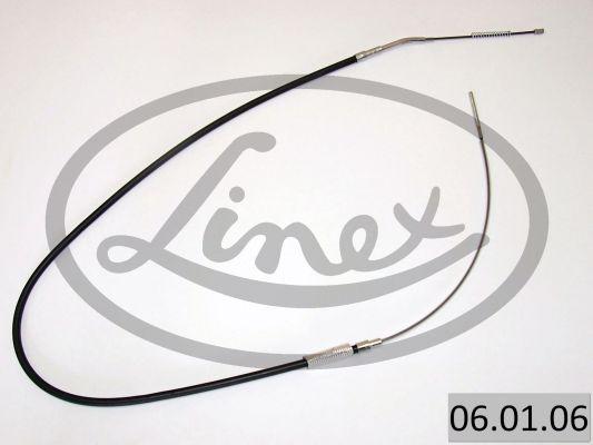 Linex 06.01.06 - Тросик, cтояночный тормоз www.parts5.com