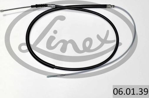 Linex 06.01.39 - Cable, parking brake www.parts5.com