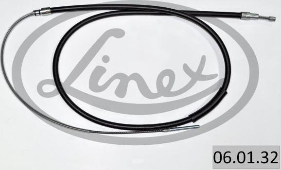 Linex 06.01.32 - Cable, parking brake www.parts5.com