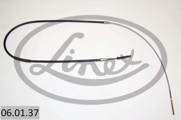Linex 06.01.37 - Cable, parking brake www.parts5.com