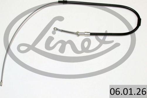Linex 06.01.26 - Cable, parking brake www.parts5.com