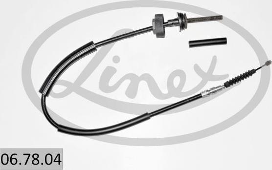 Linex 06.78.04 - Cable, parking brake www.parts5.com