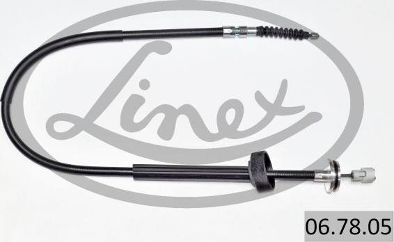 Linex 06.78.05 - Cable, parking brake www.parts5.com