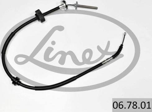 Linex 06.78.01 - Cable, parking brake www.parts5.com