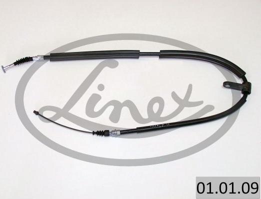 Linex 01.01.09 - Cable de accionamiento, freno de estacionamiento www.parts5.com