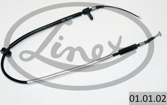 Linex 01.01.02 - Тросик, cтояночный тормоз www.parts5.com
