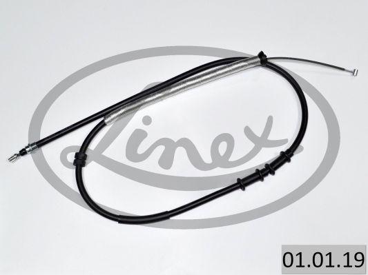 Linex 01.01.19 - Cable, parking brake www.parts5.com