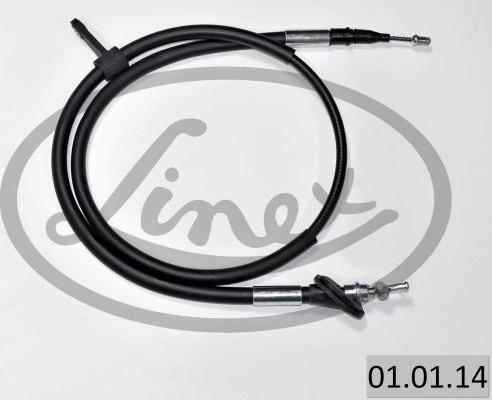 Linex 01.01.14 - Cable de accionamiento, freno de estacionamiento www.parts5.com