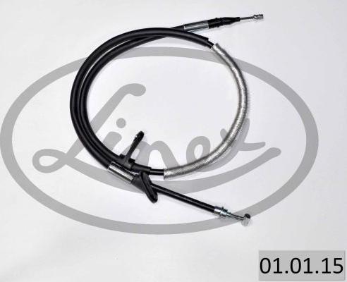 Linex 01.01.15 - Cable de accionamiento, freno de estacionamiento www.parts5.com