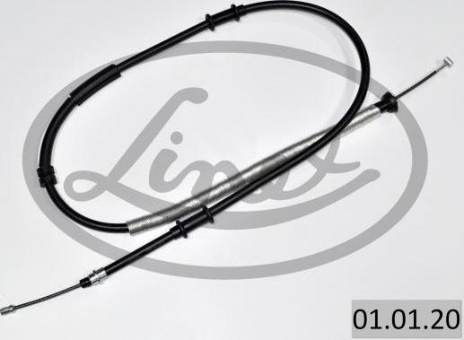 Linex 01.01.20 - Cable, parking brake www.parts5.com