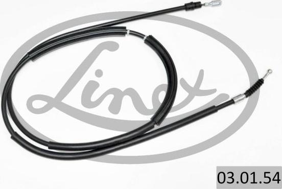 Linex 03.01.54 - Cable, parking brake www.parts5.com