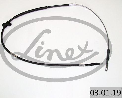 Linex 03.01.19 - Cable, parking brake www.parts5.com