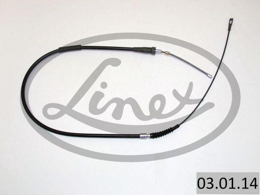 Linex 03.01.14 - Cable, parking brake www.parts5.com