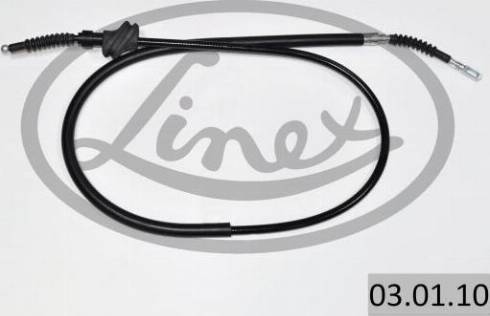 Linex 03.01.10 - Cable, parking brake www.parts5.com