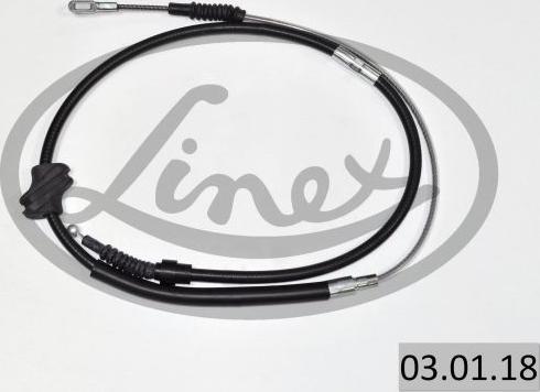Linex 03.01.18 - Cable, parking brake www.parts5.com