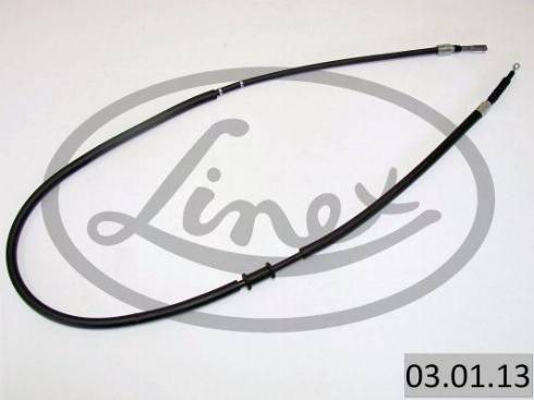 Linex 03.01.13 - Cable, parking brake www.parts5.com