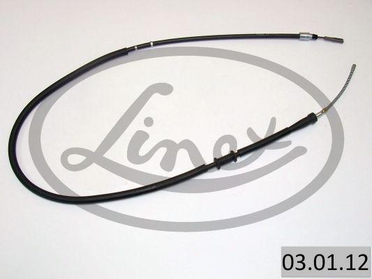 Linex 03.01.12 - Cable, parking brake www.parts5.com