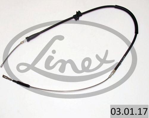 Linex 03.01.17 - Cable, parking brake www.parts5.com