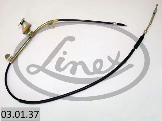Linex 03.01.37 - Cable, parking brake www.parts5.com