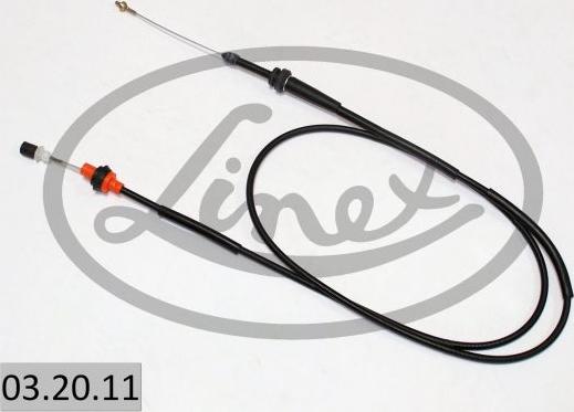 Linex 03.20.11 - Accelerator Cable www.parts5.com