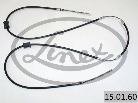 Linex 15.01.60 - Cable, parking brake www.parts5.com