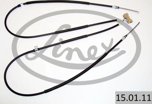 Linex 15.01.11 - Cable, parking brake www.parts5.com