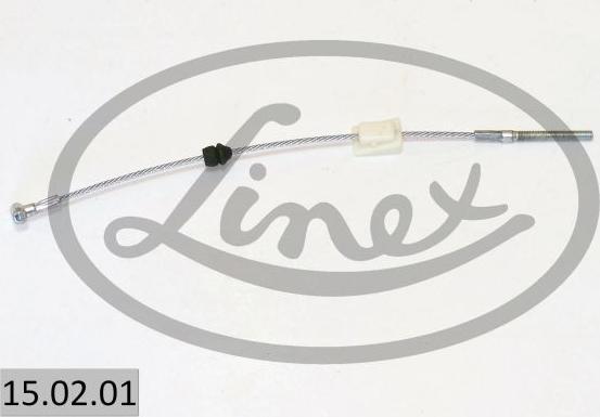 Linex 15.02.01 - Cable, parking brake www.parts5.com