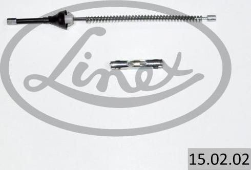 Linex 15.02.02 - Cable, parking brake www.parts5.com