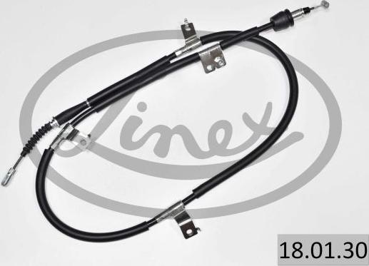Linex 18.01.30 - Cable, parking brake www.parts5.com