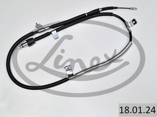 Linex 18.01.24 - Cable, parking brake www.parts5.com