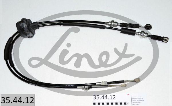 Linex 35.44.12 - Cable, manual transmission www.parts5.com