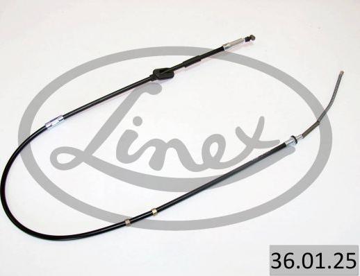 Linex 36.01.25 - Cablu, frana de parcare www.parts5.com