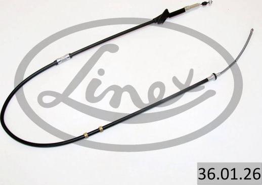 Linex 36.01.26 - Cablu, frana de parcare www.parts5.com