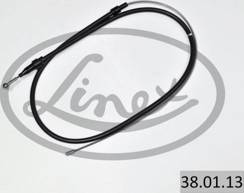 Linex 38.01.13 - Cable, parking brake www.parts5.com