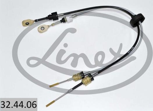 Linex 32.44.06 - Cable, manual transmission www.parts5.com