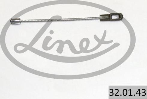 Linex 32.01.43 - Cable, parking brake www.parts5.com