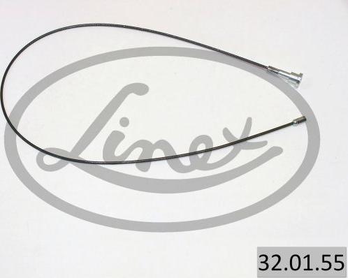 Linex 32.01.55 - Cable, parking brake www.parts5.com
