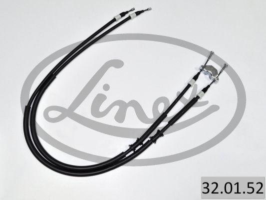 Linex 32.01.52 - Тросик, cтояночный тормоз www.parts5.com