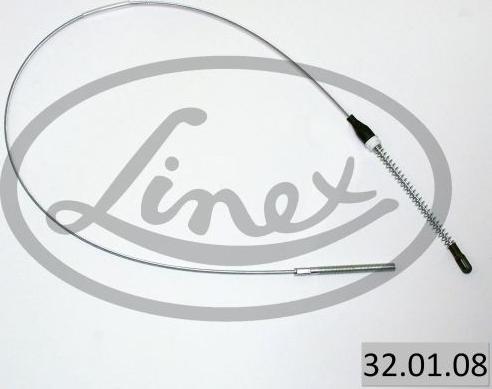 Linex 32.01.08 - Cable, parking brake www.parts5.com