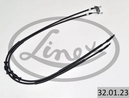 Linex 32.01.23 - Cable, parking brake www.parts5.com