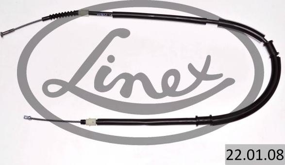 Linex 22.01.08 - Cable, parking brake www.parts5.com