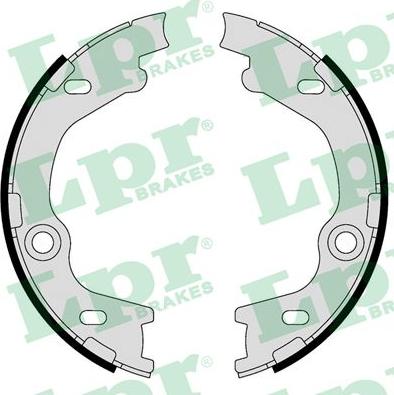 LPR 09630 - Brake Shoe Set, parking brake www.parts5.com
