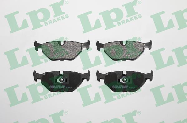 LPR 05P463 - Brake Pad Set, disc brake www.parts5.com