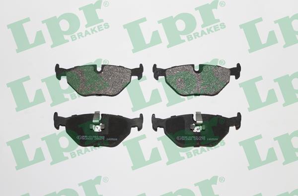 LPR 05P675 - Brake Pad Set, disc brake www.parts5.com