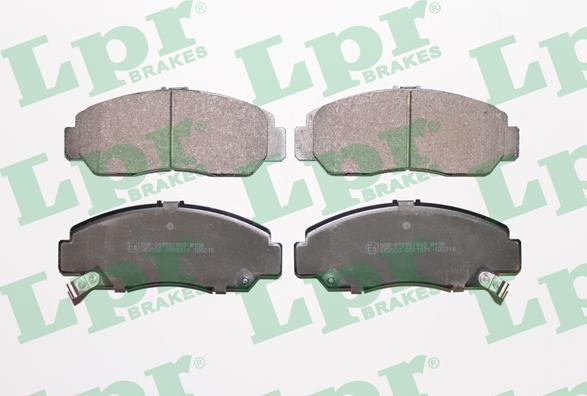 LPR 05P1071 - Brake Pad Set, disc brake www.parts5.com
