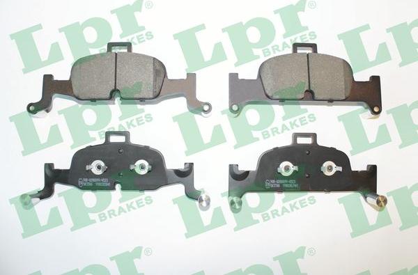 LPR 05P2041 - Brake Pad Set, disc brake www.parts5.com